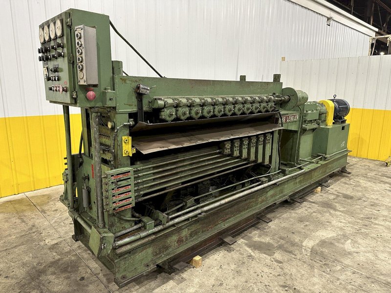 72" x .060" X 19 ROLL VOSS MODEL 84/1.156-19/13 CORRECTIVE COIL LEVELER: STOCK #22095