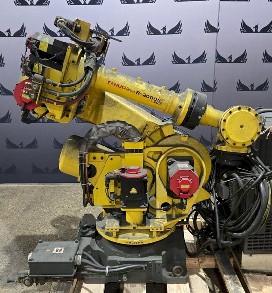 FANUC R-2000IB/210F + R30IB ROBOT ARM AND CONTROL CABINET – NO PENDANT USED
