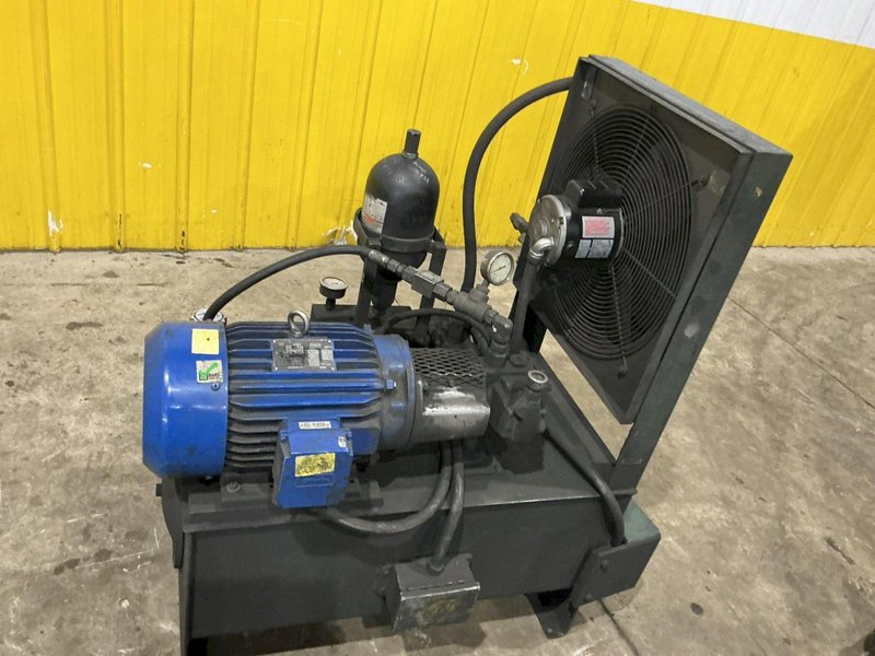 20 TON IOWA PRECISION MODEL #HP20T HUYDRAULIC CUTOFF PRESS with DIE ACCELERATOR AND BECK CONTROLS: YOBRO #25049