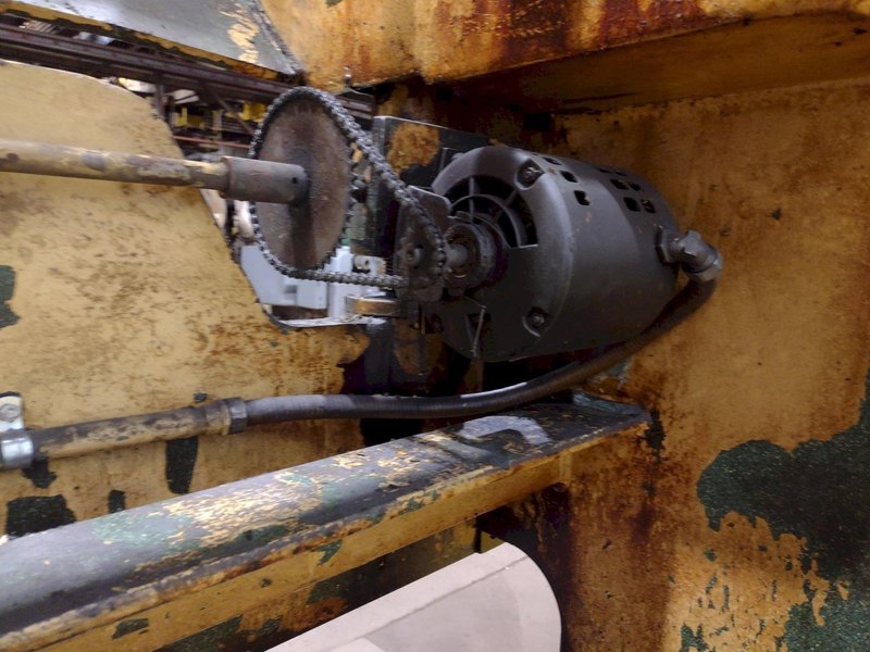 45 TON X 6' CHICAGO D&amp;K MODEL #56-A MECHANICAL PRESS BRAKE WITH CNC BACK GAUGE: STOCK #19652