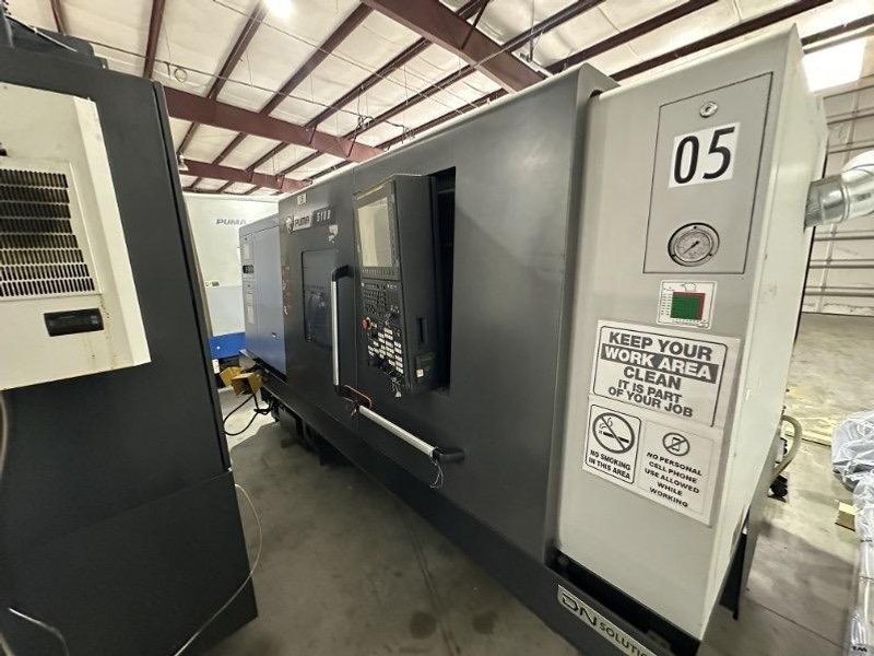 Doosan 5100B CNC Lathe, 2023 – 24″ Chuck, Tool Setter