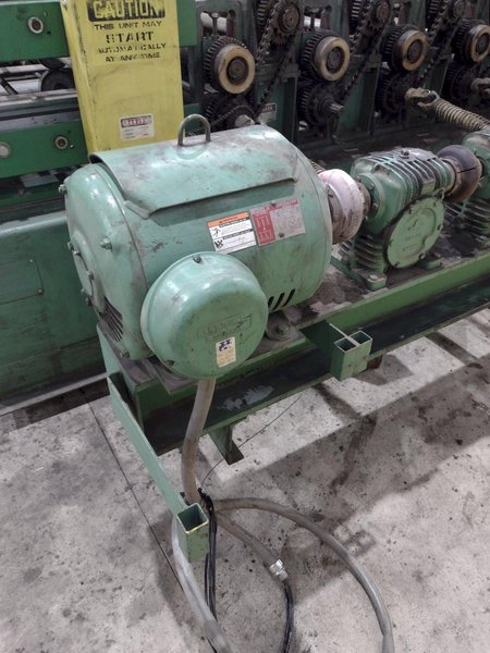 14 STAND X 3.5&quot; X 50&quot; ASC DOUBLE DECK DUAL HEIGHT PANEL ROLLFORMER: STOCK #14732