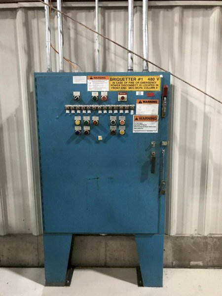 SCRAP METAL BALER MODEL 128-SE LOGEMANN BROTHERS COMPANY