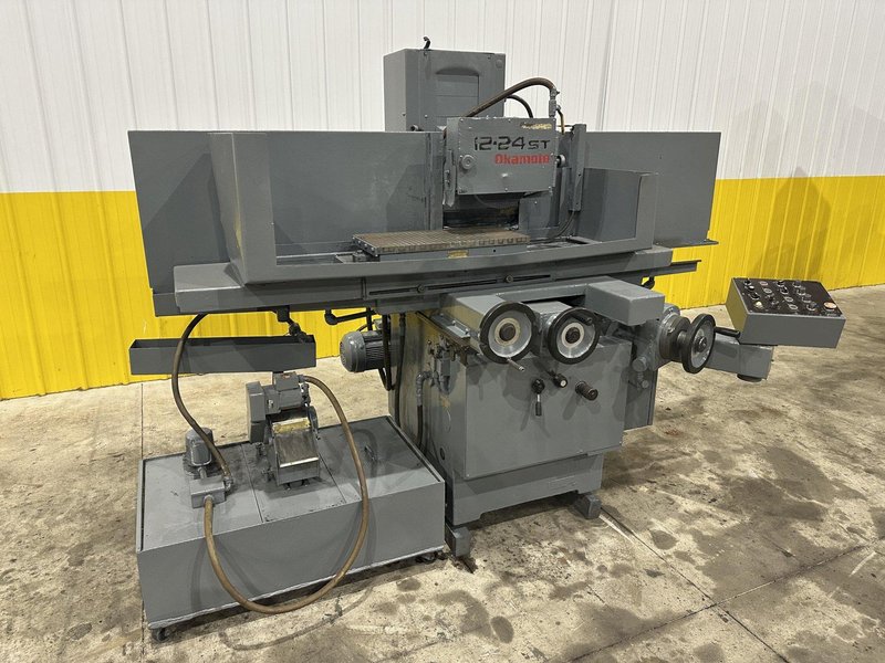 12&quot; x 24&quot; OKAMOTO MODEL #ACC-12.24ST 3 AXIS AUTOMATIC HORIZONTAL SURFACE GRINDER: STOCK #21943