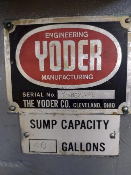 6 STAND X 1.5' YODER M1-1/2 ROLL FORMER WITH 12" ROLL SPACE: STOCK # 0756826
