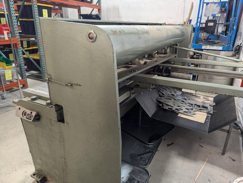 1/8″ x 6′ HS Wila Hydraulic Power Shear, 1969