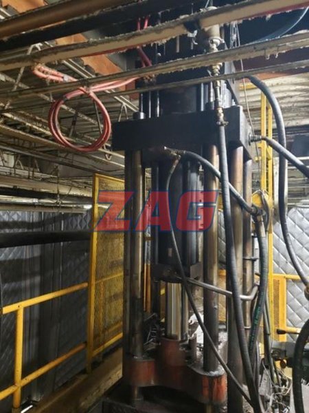 Graham Accumulator Head Blow Molder, Single Head, 40lb, Used Model 40SP4884