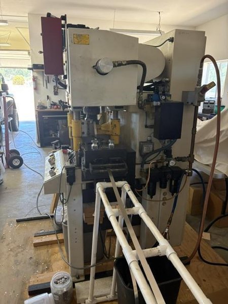 10 Ton Bruderer BSTA 10 MINI High-Speed Precision Stamping Press, 1998 – Variable Stroke, Feeder