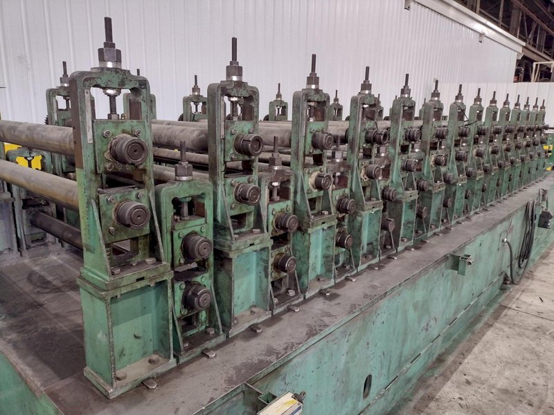 14 STAND X 3.5&quot; X 50&quot; ASC DOUBLE DECK DUAL HEIGHT PANEL ROLLFORMER: STOCK #14732