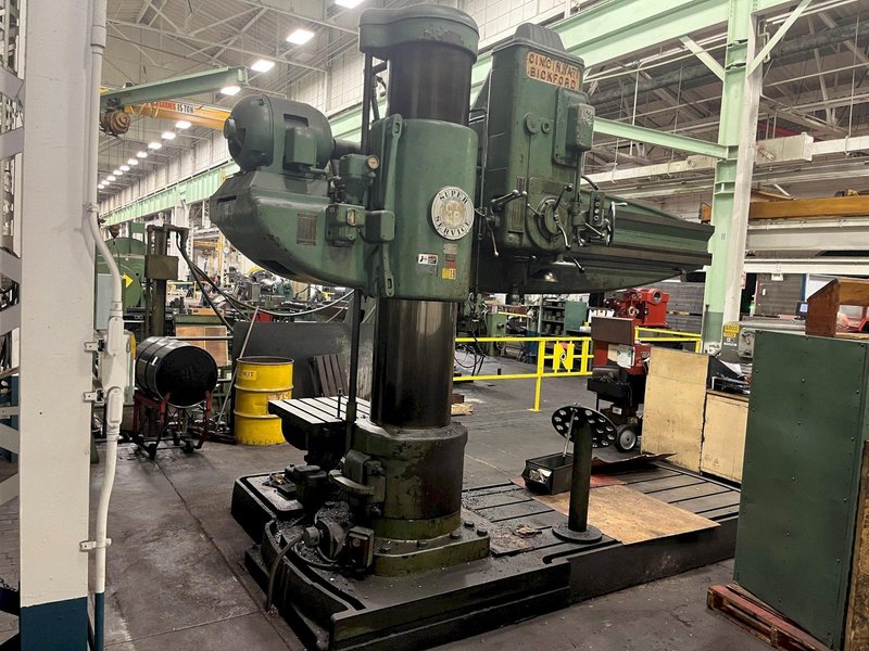 8&#039; X 19&quot; CINCINNATI BICKFORD RADIAL DRILL: STOCK #18554