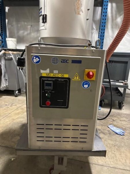 AEC Used ACM30-F Portable Material Dryer, 30 lbs/hr, 460V, yr. 2017