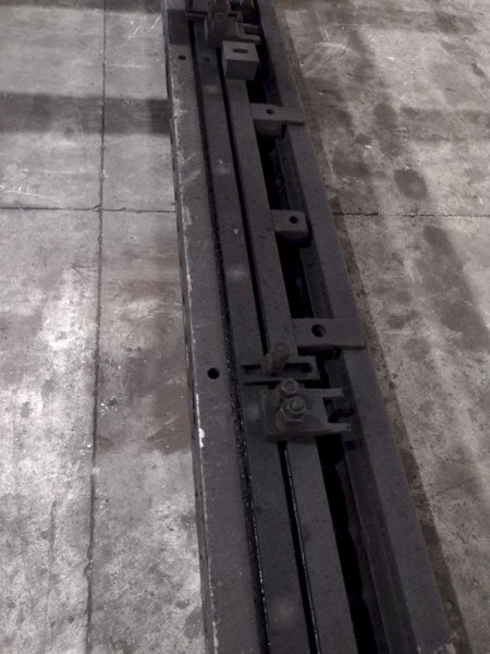18&#039; LONG T-SLOTTED RAIL DIE PLATE: STOCK #24011