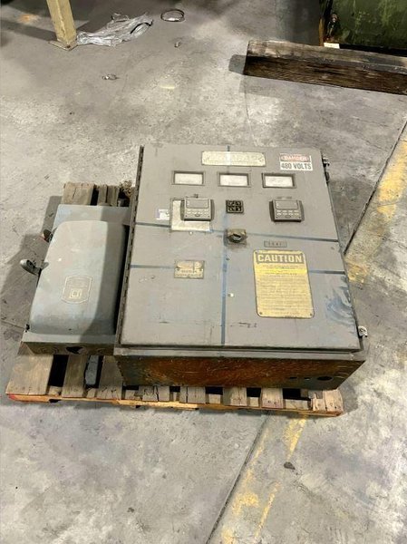 DYNARAD MODEL EC1700 1700# ELECTRIC RESISTANCE MELTING FURNACE WITH CONTROLS