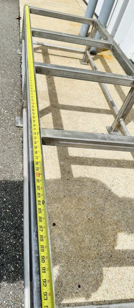 8’ x 30” Stainless Steel  |  Freezer / Refrigerator Riser
