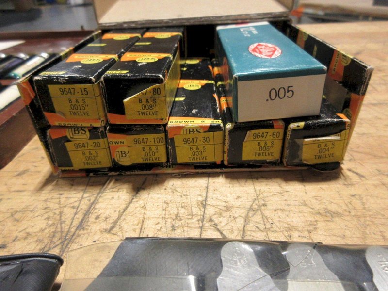 Thread Measuring Wire Sets, Feeler Gages, Radius Gages, Starrett Bubble Level- Auction Item