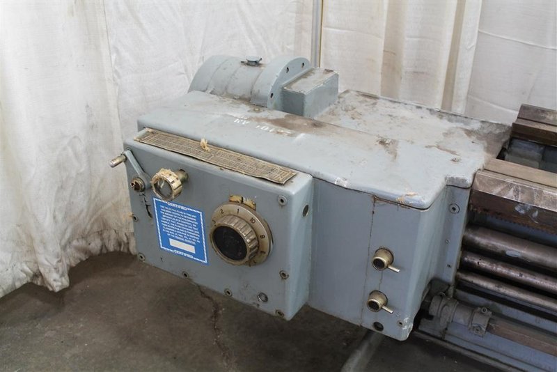 28" X 96" &amp; 240" LODGE &amp; SHIPLEY HOLLOW SPINDLE ENGINE LATHE: #61474