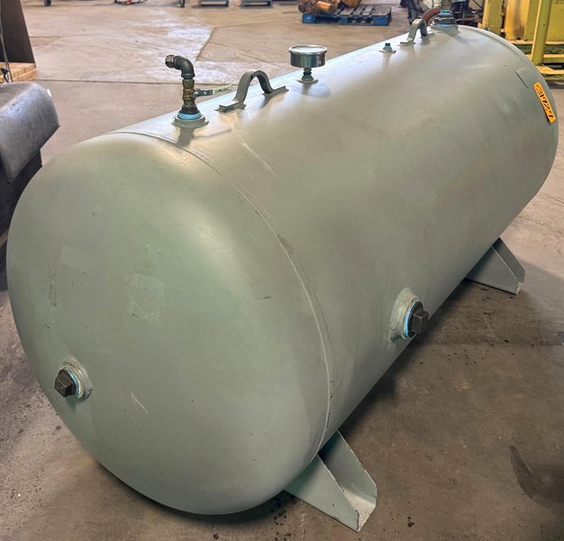 Horizontal Air Receiving Tank, 450 Gallon, 2023