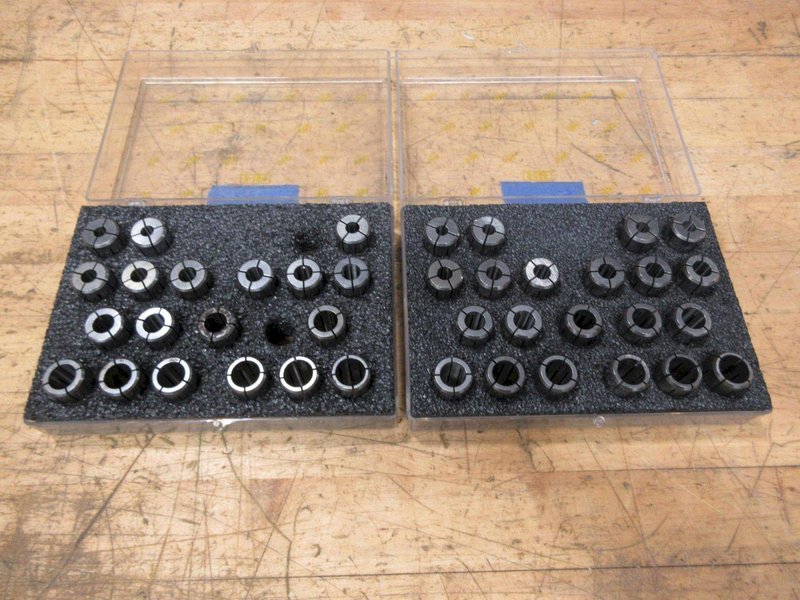 Erickson 100DA Collets 1/4"-9/16"- Auction Item