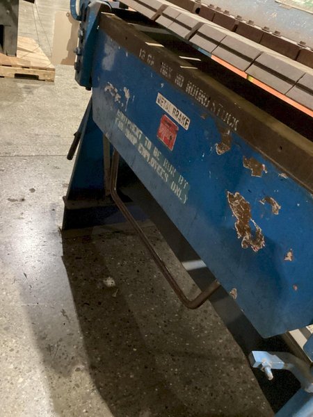 DENVER MKHIC201396 Pan-Hand Press Brake USED