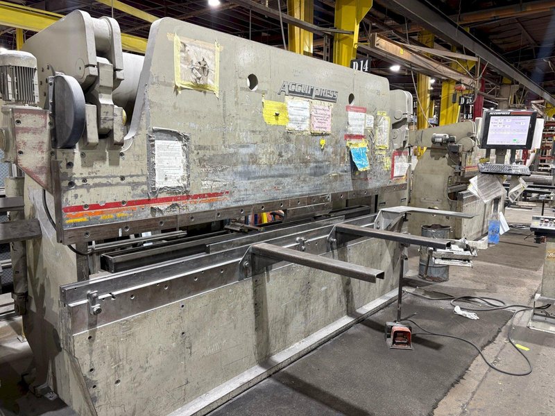 1 - PREOWNED ACCURPRESS ADVANTAGE CNC 12' X 175 TON PRESS BRAKE, MODEL #: 717512, S/N: 8415, YEAR: 2004