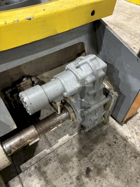 30,000 LB X 60&quot; SESCO MODEL #55-523 MOTORIZED COIL REEL UNCOILER W/ COIL CAR: STOCK #21952