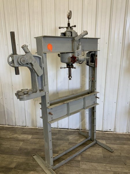 25 TON DAKE HYDRAULIC H FRAME PRESS: STOCK #81483