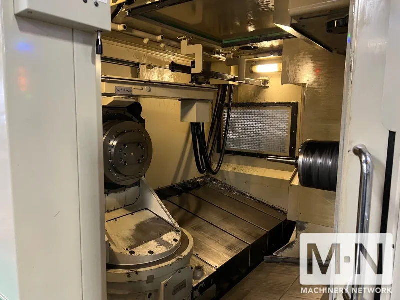 Mitsui Seiki HU50-T 5-Axis Table on Table CNC Horizontal Machining Center, 2017