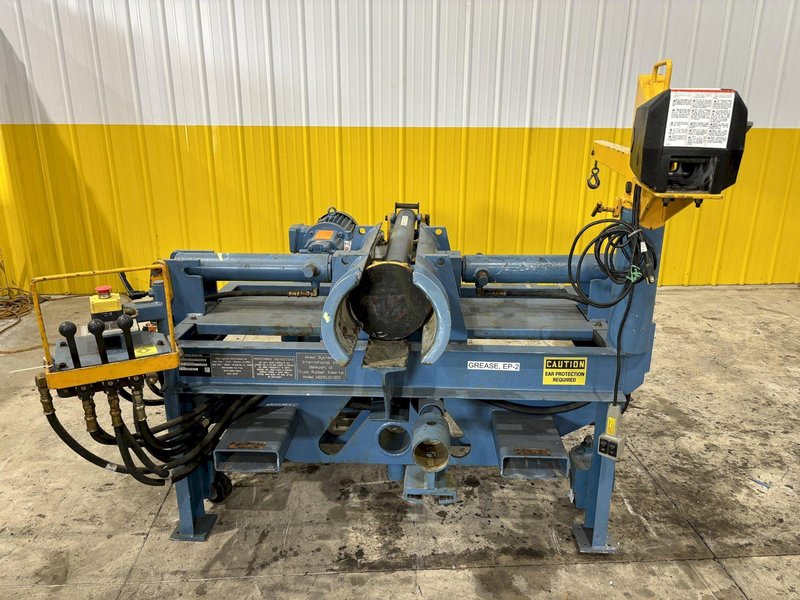 16" TO 25" MEDLEY WHEEL-SHARK HYDRAULIC HORIZONTAL RUN-FLAT TIRE RUBBER PRESS: STOCK #21121