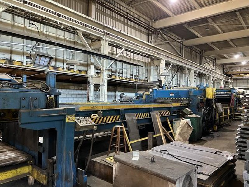 72" X .200" X 50,000 LBS VOSS CUT TO LENGTH LINE: STOCK #22300