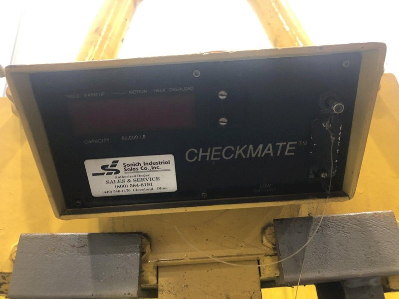 60,000 LBS (30 TON) ALLEGANY MODEL #CM-60K DIGITAL CRANE SCALE: STOCK #17888