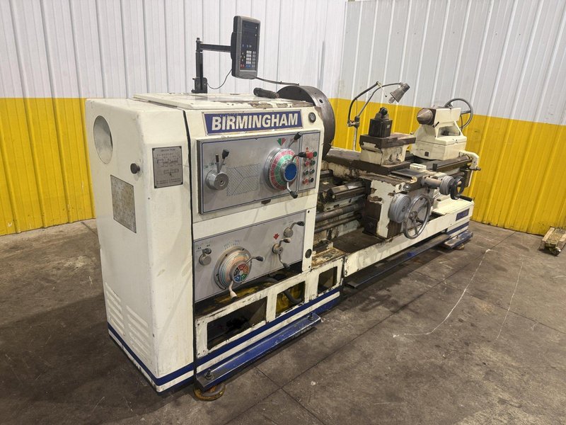 32" X 60" BIRMINGHAM MODEL #DL3260 GAP BED ENGINE LATHE 2006 5" HOLE : YOBRO #25339