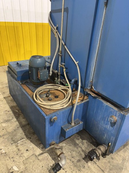 48&quot; x 60&quot; MAXJET ROTARY TABLE HEATED POWER PARTS WASHER 20 HP: STOCK #22566