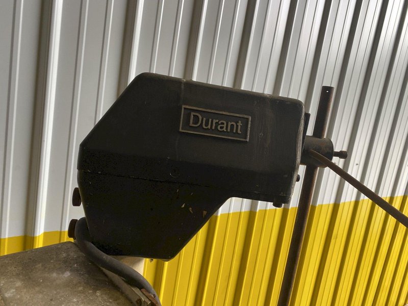 5000 LB X 48" DURANT MODEL #R-5025 MOTORIZED HORIZONTAL PALLET DECOILER: STOCK #15422