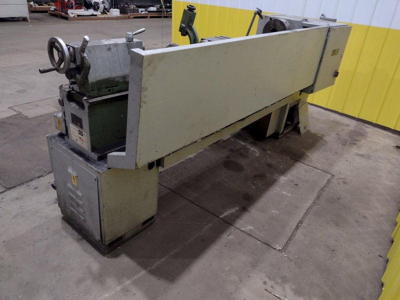 15&quot; X 60&quot; CLAUSING NARDINI MODEL #ND1560 GAP BED ENGINE LATHE, 2&quot; HOLE: STOCK #19154