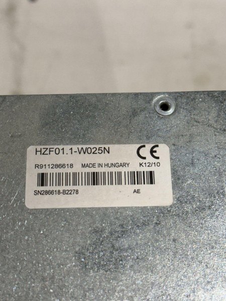 REXROTH HZF01.1-W025N SERVO AMPLIFIER USED