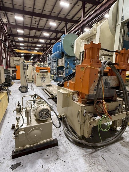25,000 lbs. x 30&quot; wide Feed Lease High Strength Steel Coil Feed Line For Sale, Year 2013