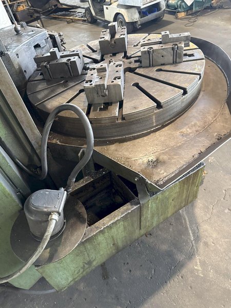 48" FRORIEP 4-JAW VERTICAL TURRET LATHE. STOCK # 0667925
