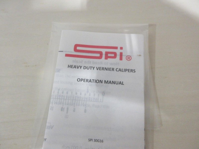SPI Heavy Duty 60" Vernier Caliper, In Wood Case, NEW - Auction Item