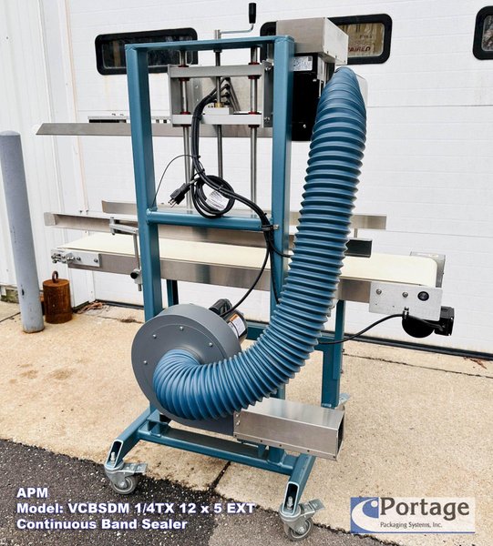 APM VCBSDM-1/4TX 12 x 5EXT  ||  Continuous Horizontal Band Sealer