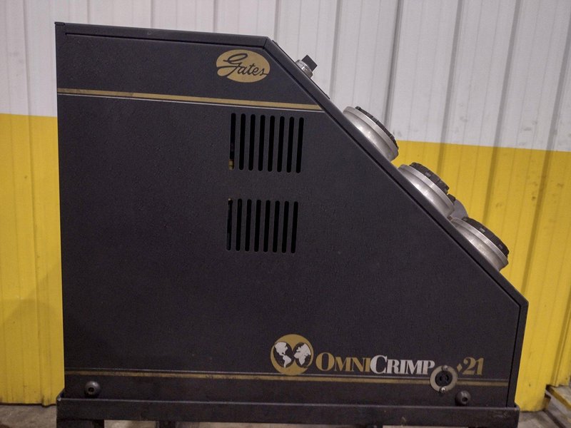 2" GATES MODEL #OMNI CRIMP 21 HYDRUALIC HOSE CRIMPER &amp; DIES: YOBRO #24864