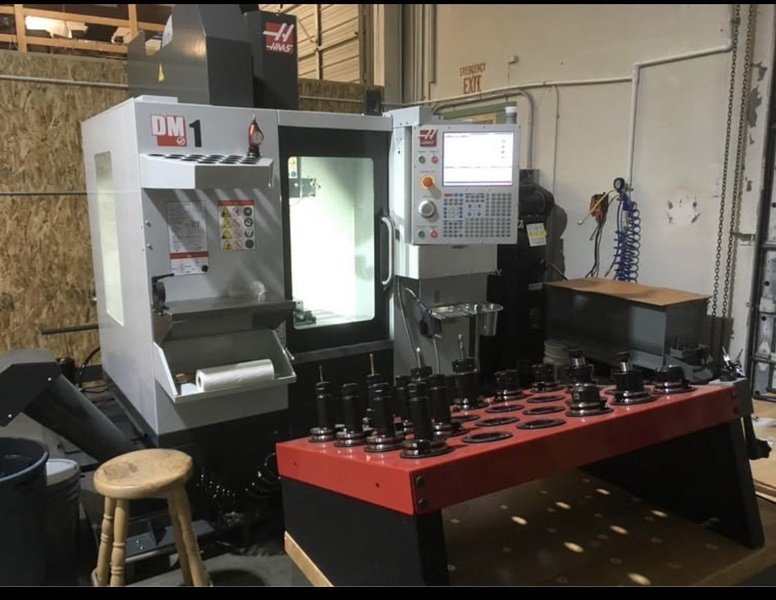 Haas DM-1 VMC, 2020 – HSM, Chip Conveyor