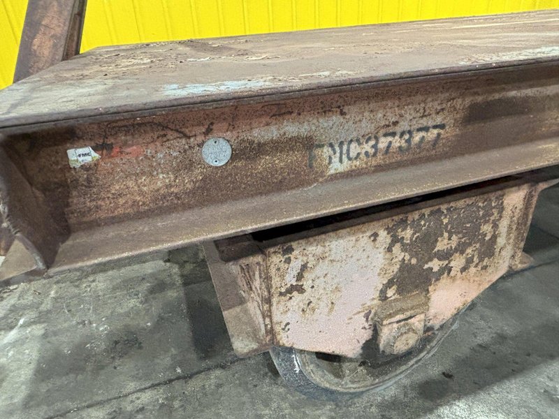 20,000 LBS (10 TON) x 120&quot; x 60&quot; STEEL WITH HARD TIRE TRANSFER CART CAR: STOCK #23237