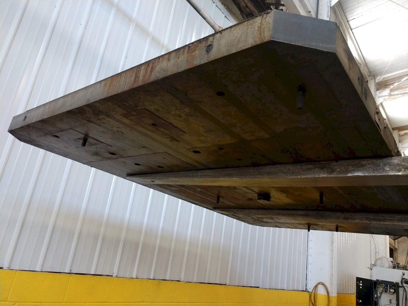 96&quot; X 60&quot; T-SLOTTED BOLSTER PLATE / LAYOUT SURFACE PLATE: STOCK #12680