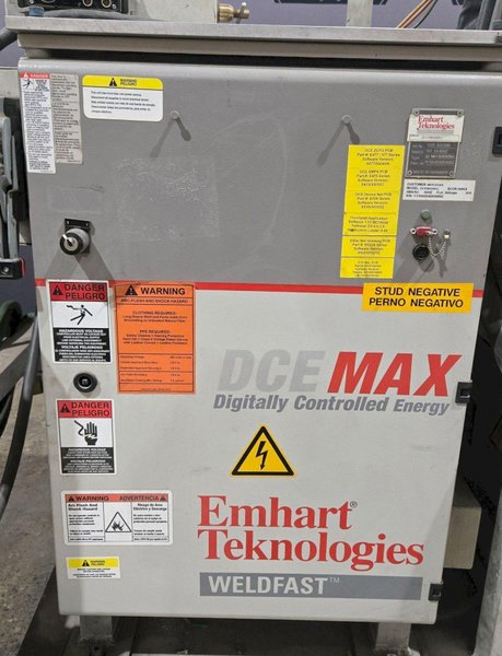 EMHART DCEMAX T025-342/500 Stud Welder Control Station USED