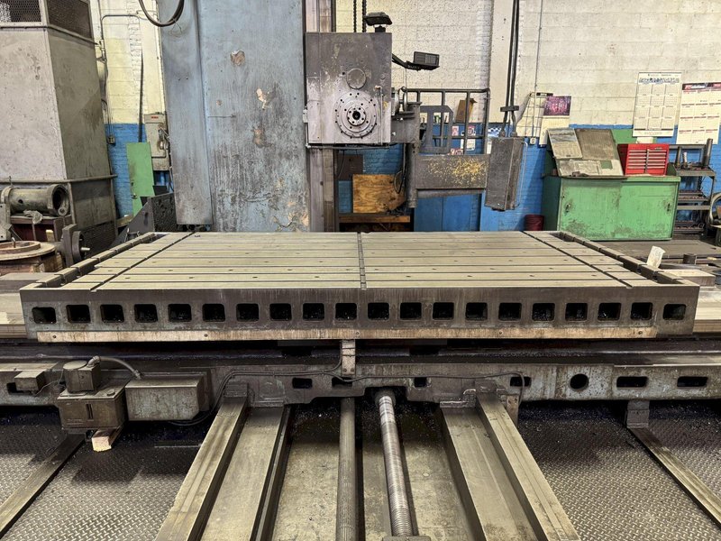 6&quot; GIDDINGS &amp; LEWIS 70-H6-T HORIZONTAL BORING MILL. STOCK # 0345625