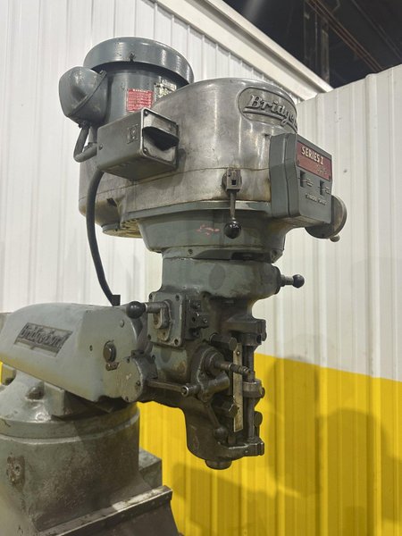 2 HP BRIDGEPORT SERIES I RAM TYPE VERTICAL MILL: STOCK #22346