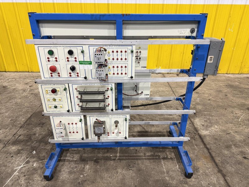 AMATROL MODEL #85-MT5 MOTOR CONTROL SYSTEM TRAINING &amp; TESTING STAND: YOBRO #24916
