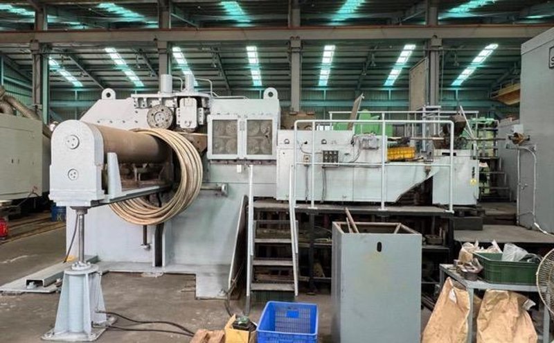 SAKAMURA #BPF-580, HEAVY DUTY LONG/SHORT 6-STATION, 5-DIE PARTS FORMER