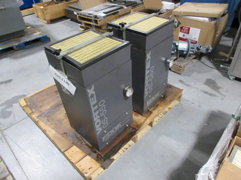 Edge Technologies Vortex OS-550 Oil Mist Filtration Systems (2pcs)- Auction Item