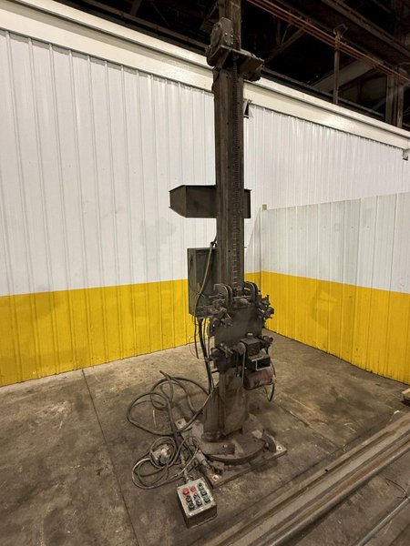 8' ARM X 6' HIGH OHIO POWERED WELDING MANIPULATOR, WITH LINCOLN WELDING ACCESSORIES: YOBRO #24903